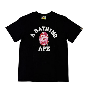 BAPE ABC Camo Red Logo T-shirt