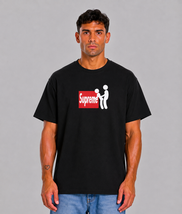 Supreme Stick Black Tee