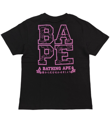 BAPE Sakura Photo Ape Head T-shirt