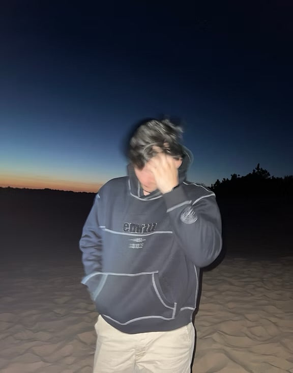 EMRZZZ Threadzzz Hoodie Black/Grey