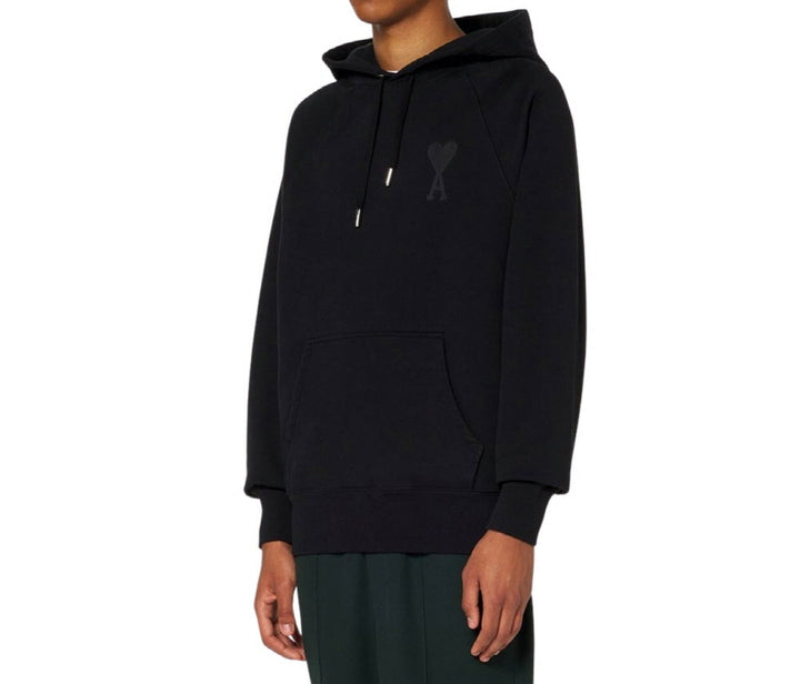 AMI paris black heart hoodie