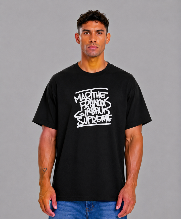 Supreme Marithé + François Girbaud Black Tee