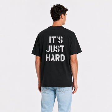 Supreme Hard Slogan Tee Black