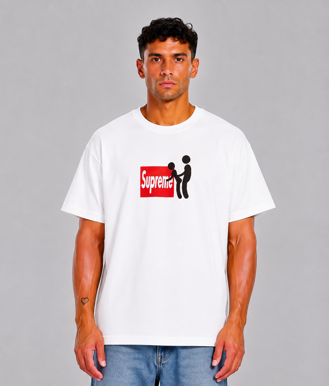 Supreme Stick White Tee