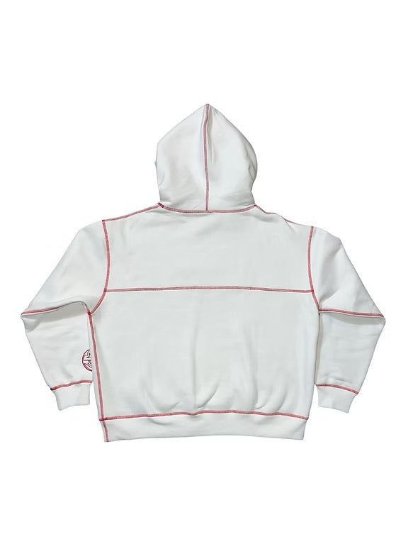 EMRZZZ Threadzzz Hoodie White/Red