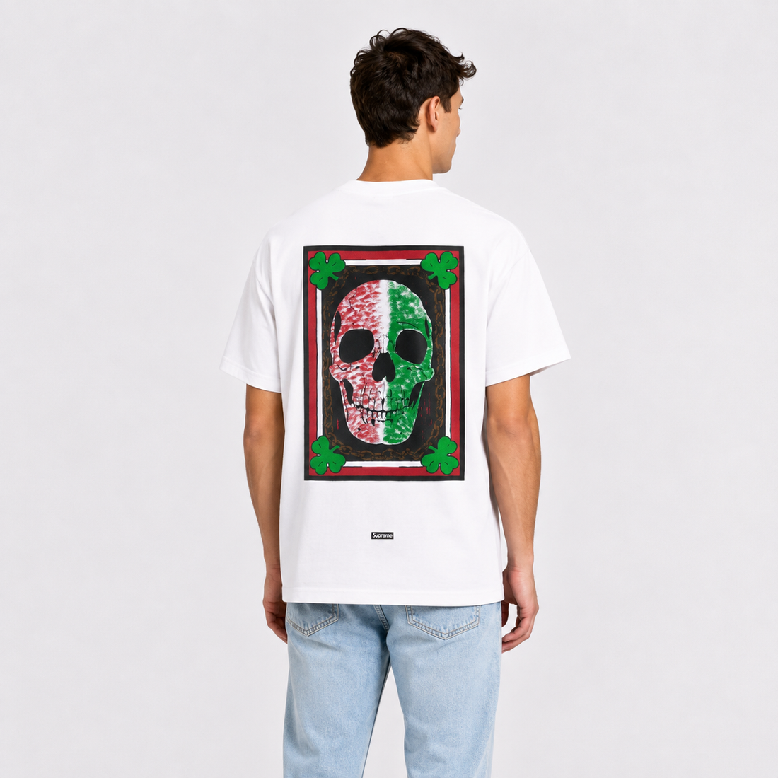 Supreme Mike Kelley Banner Tee White