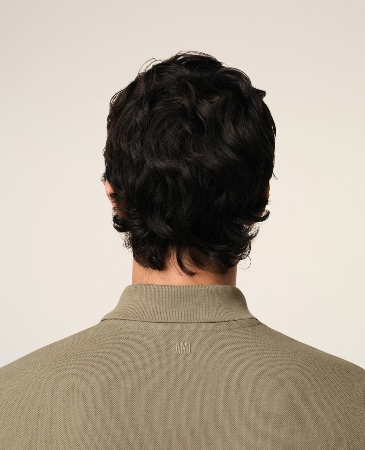 Green Cotton Ami de Coeur Polo Shirt