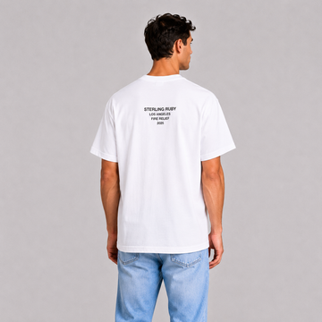 Supreme Los Angeles Fire Relief Box Logo White Tee