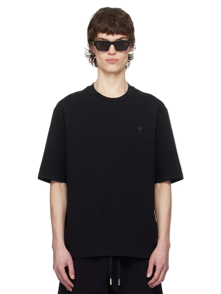 Black Ami small heart short sleeve T-shirt