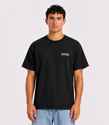 Supreme Mike Kelley Banner Tee Black