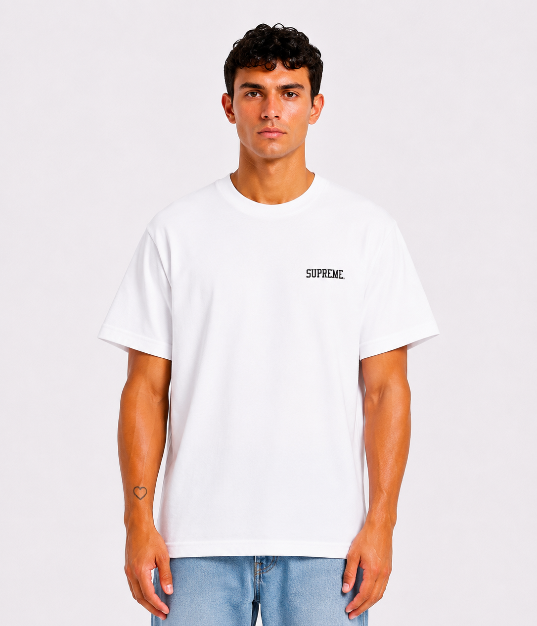 Supreme Mike Kelley Banner Tee White