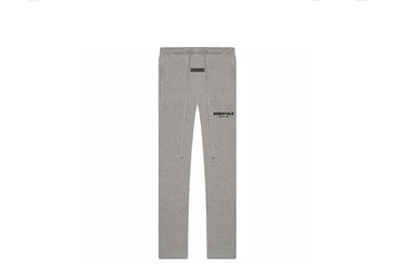 FEAR OF GOD (S22 DARK OATMEAL OPEN RELAXED PANTS) SPOT IT