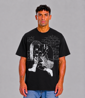 Supreme Y's by Yohji Yamamoto Thinker Black Tee
