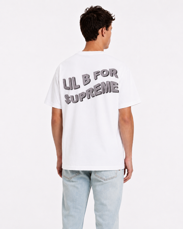 Supreme Based Tee White
