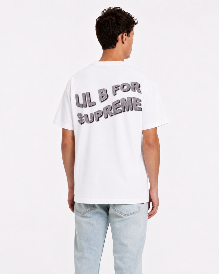 Supreme Based Tee White