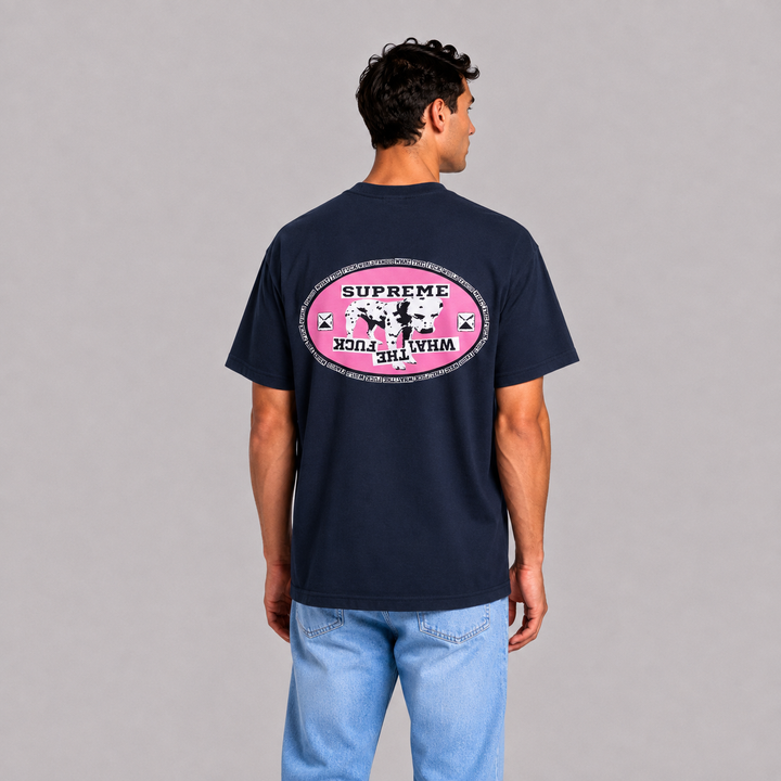 Supreme Dalmatian Navy Tee