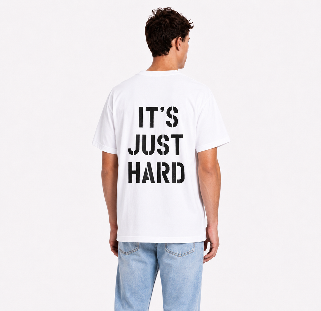 Supreme Hard Slogan Tee White
