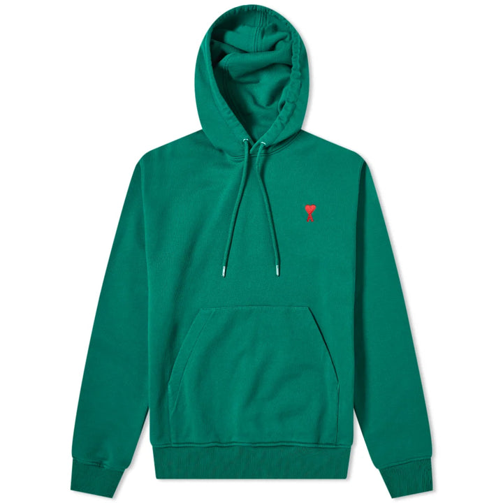 Dark Green AMI Paris classic Hoodie