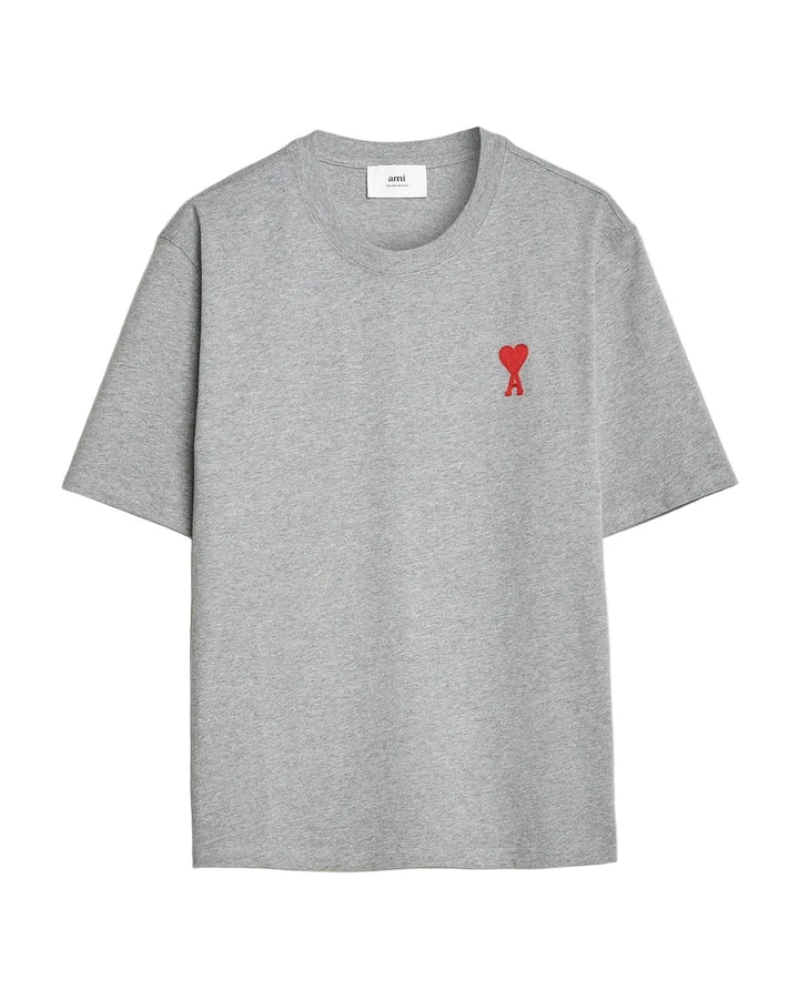 Grey Ami medium heart short sleeve T-shirt