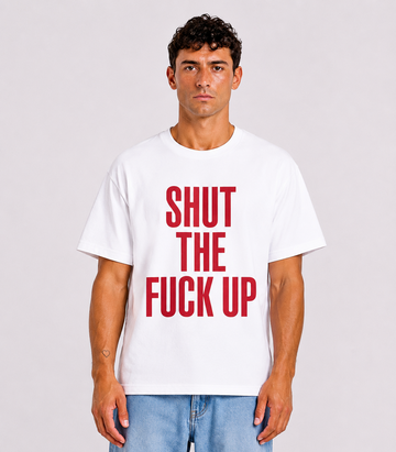Supreme Number (N)ine Shut Up White Tee