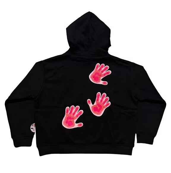 EMRZZZ Thermal Hoodie Black/Pink
