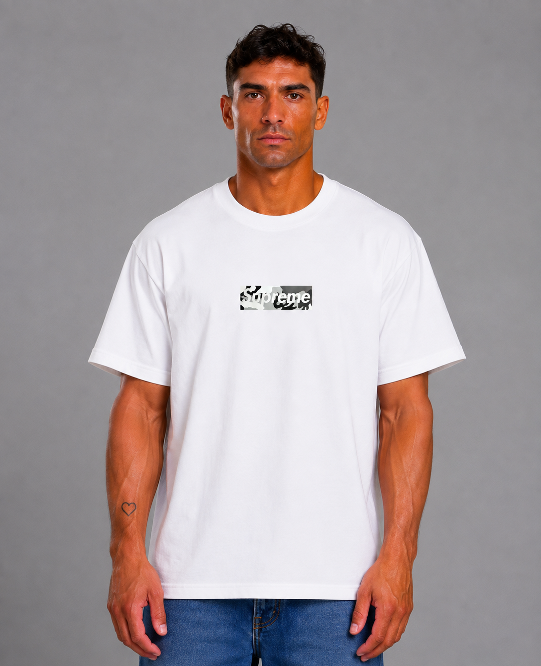 Supreme Miami Box Logo White Tee