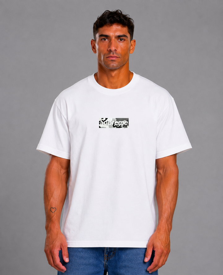 Supreme Miami Box Logo White Tee