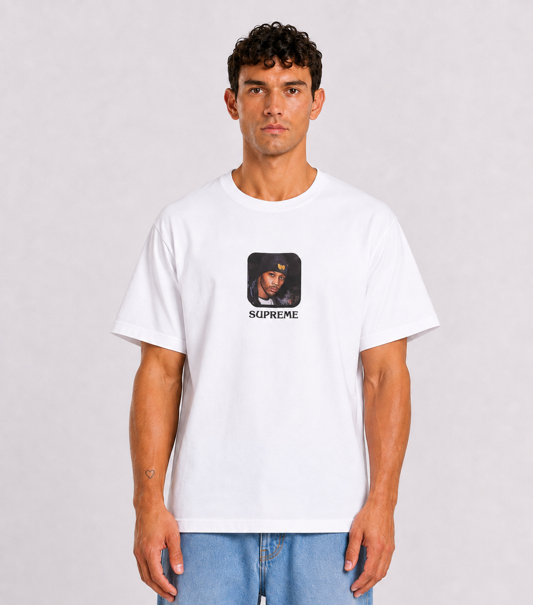 Supreme Wu-Tang Clan Rza White Tee