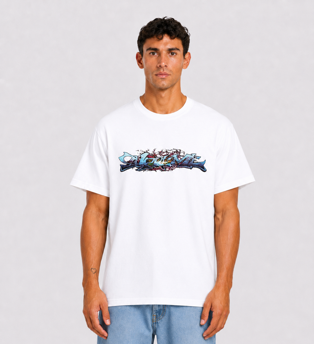 Supreme Tag White Tee