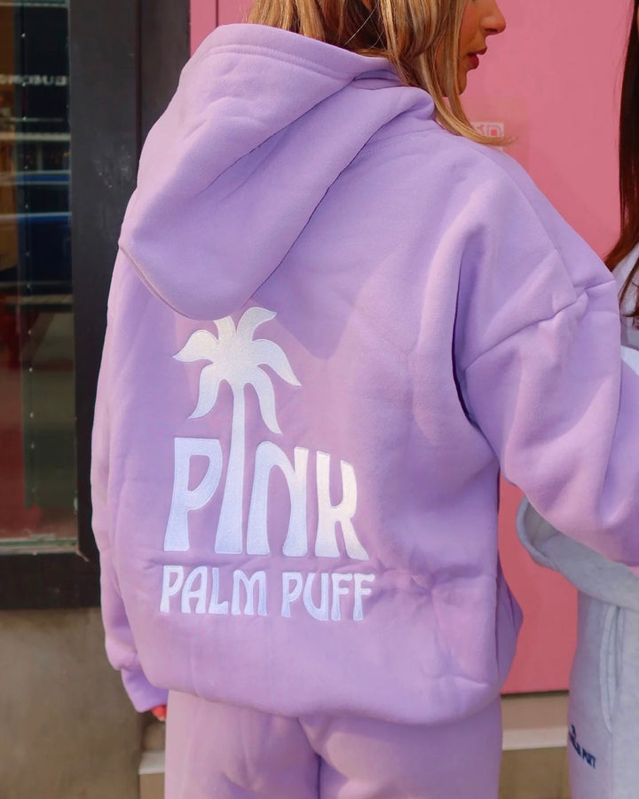 Classic Puff Hoodie in Orchid