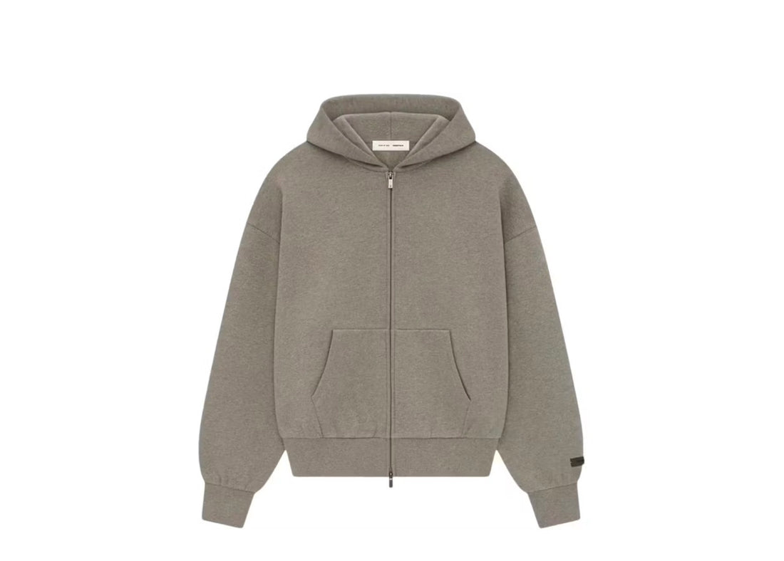 FEAR OF GOD (HOMESTEAD HEATHER S25 ZIP UP HOODIE)