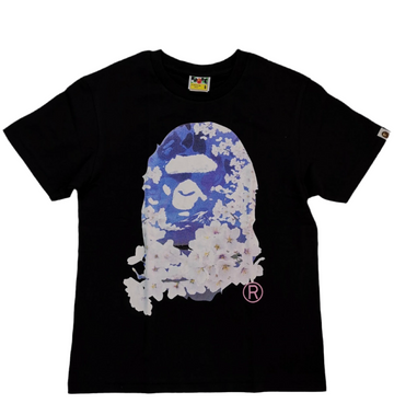 BAPE Sakura Photo Ape Head T-shirt