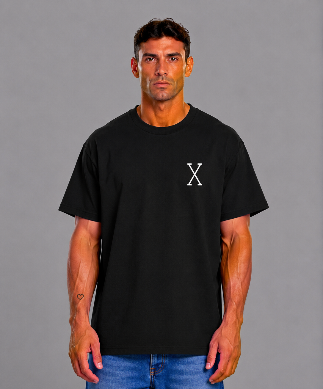 Supreme 40 Acres Malcolm X Black Tee