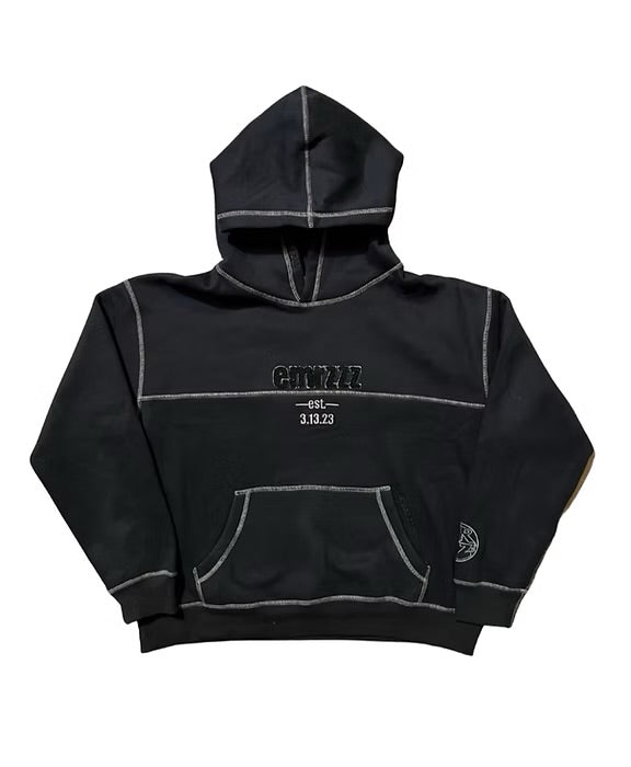 EMRZZZ Threadzzz Hoodie Black/Grey