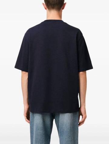 Navy Ami de Coeur patch T-Shirt