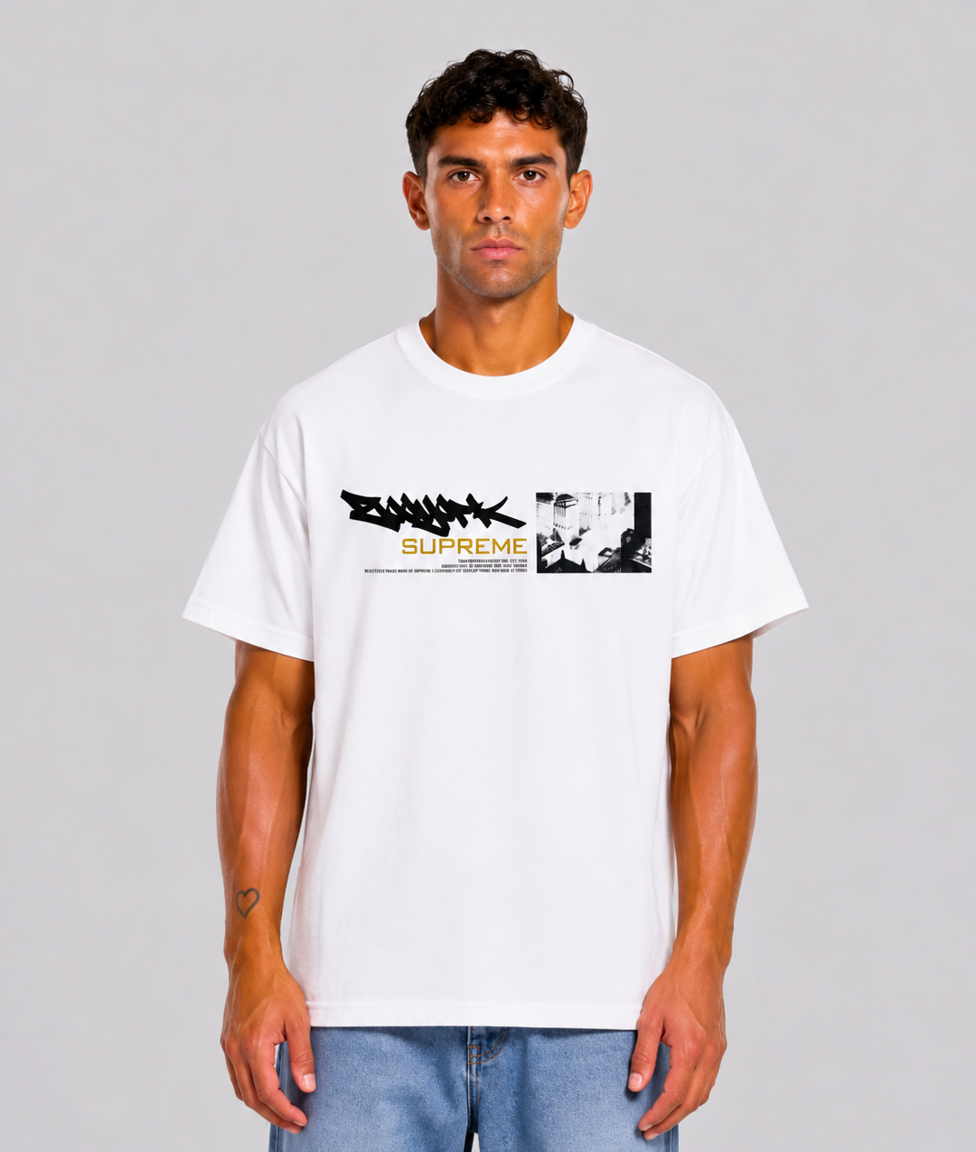 Supreme Zoo York Dynasty White Tee