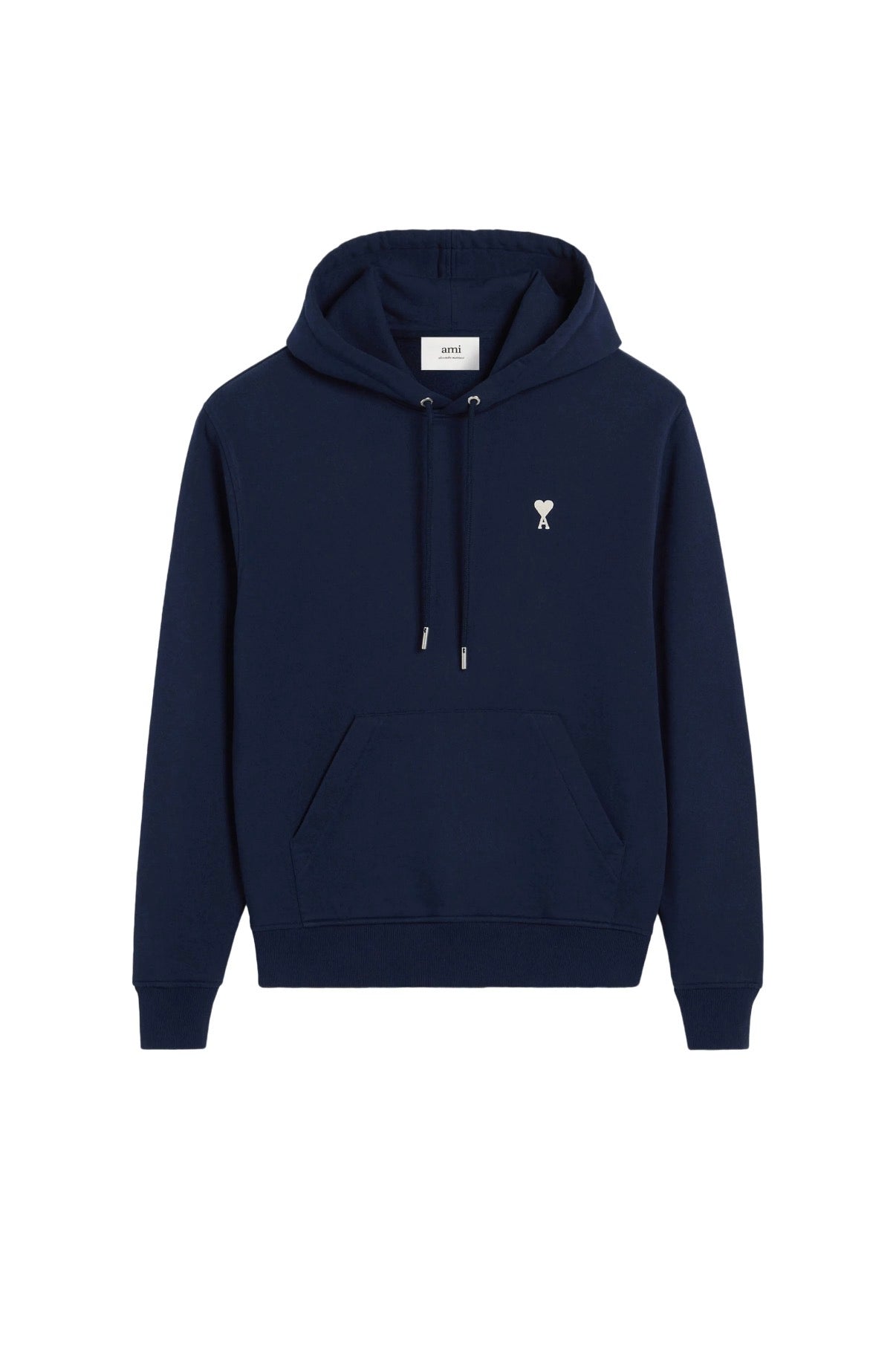 AMI paris white heart hoodie