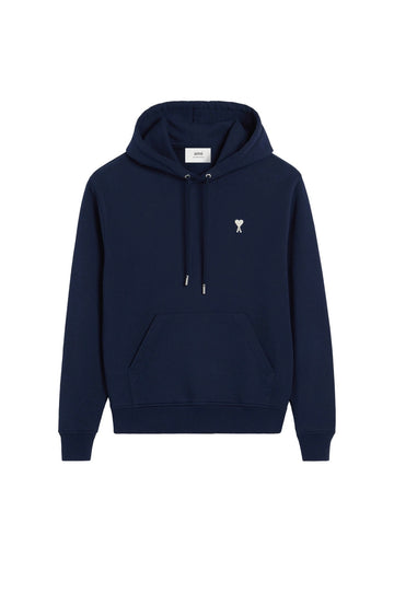 AMI paris white heart hoodie
