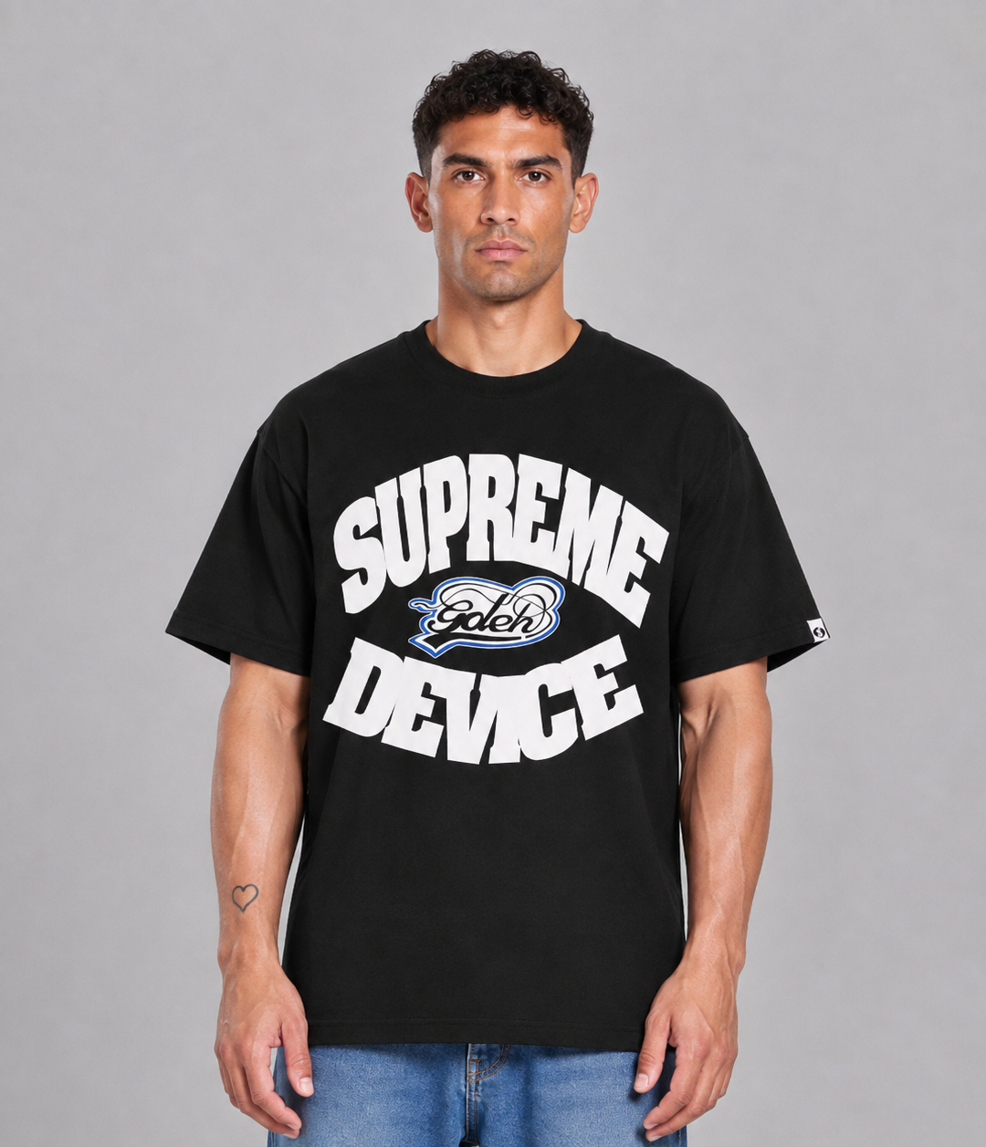 Supreme GoodEnough Device Black Tee