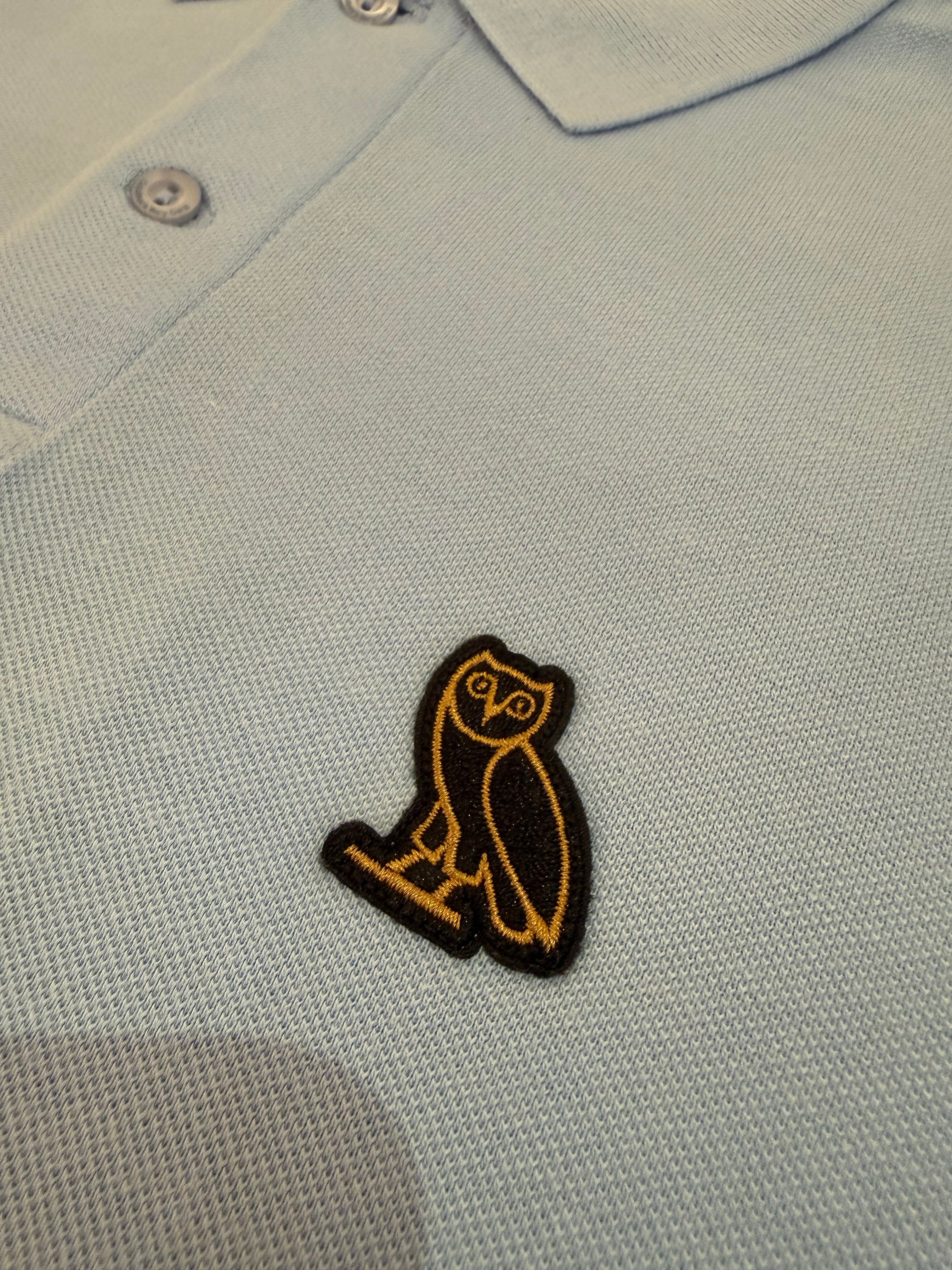 OVO X Essentials Blue Polo tee