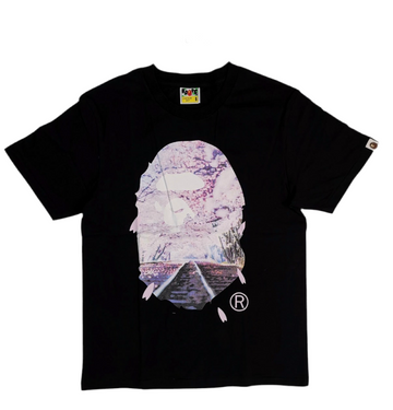 BAPE Sakura Photo Ape Head T-shirt