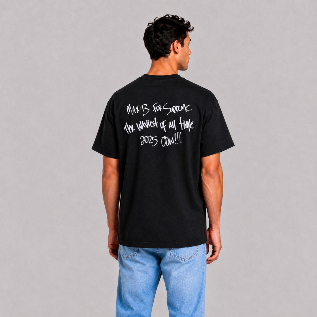 Supreme Max B Black Tee