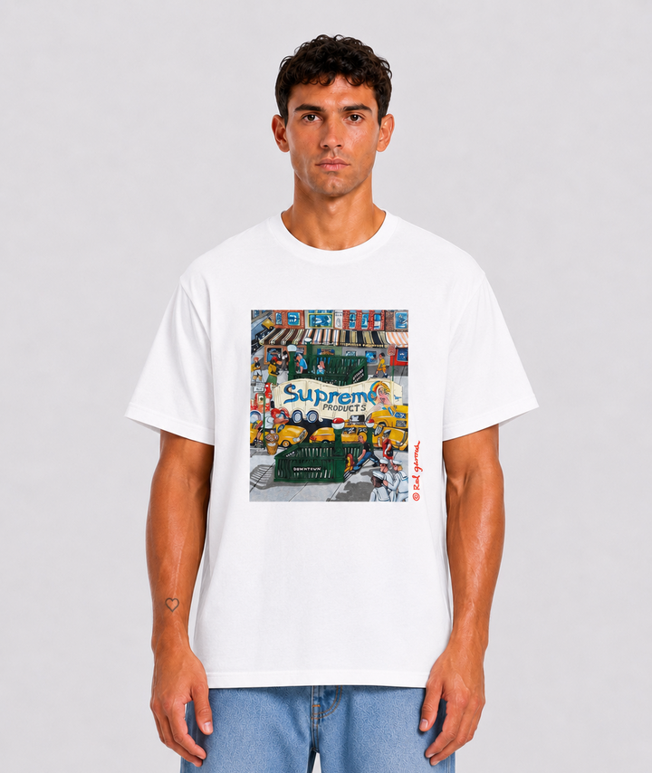 Supreme Manhattan White Tee