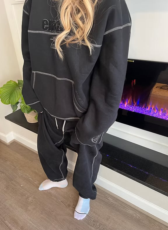 EMRZZZ Threadzzz Hoodie Black/Grey