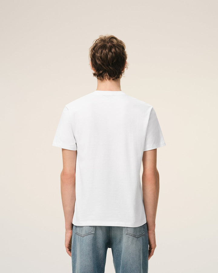 White Cotton Ami de Coeur T-Shirt