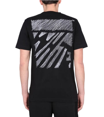 Off-White Scribble diagonal over T-shirt