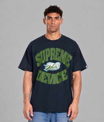Supreme GoodEnough Device Navy Tee