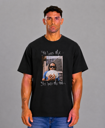 Supreme Max B Black Tee