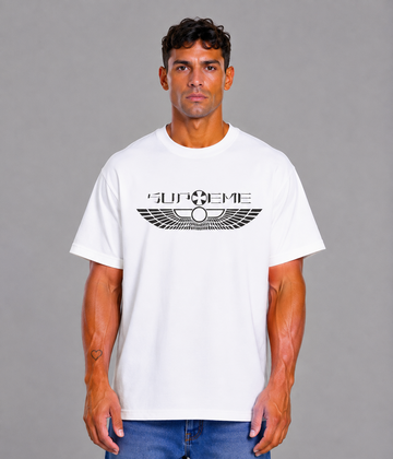 Supreme Wings White Tee