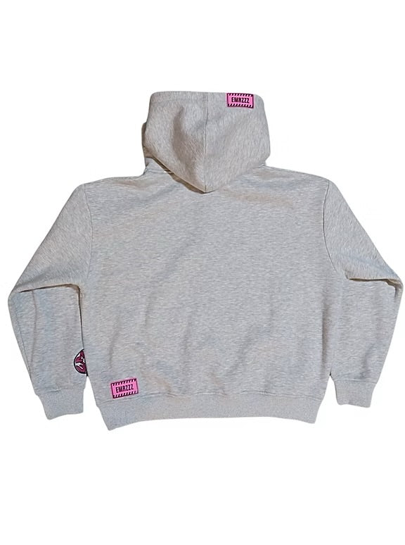 EMRZZZ Hazzzard Zip-Up Grey/Pink